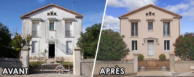 avant-et-apres-dune-renovation-de-facade-protect toiture